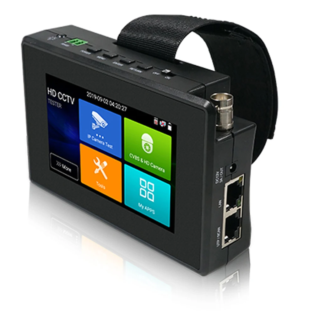 

4-дюймовый сенсорный экран IPC1800plus 1080P 5-в-1 TVI AHD CVI аналоговый IP-тестер камеры видеонаблюдения со встроенной батареей тестер безопасности монитор