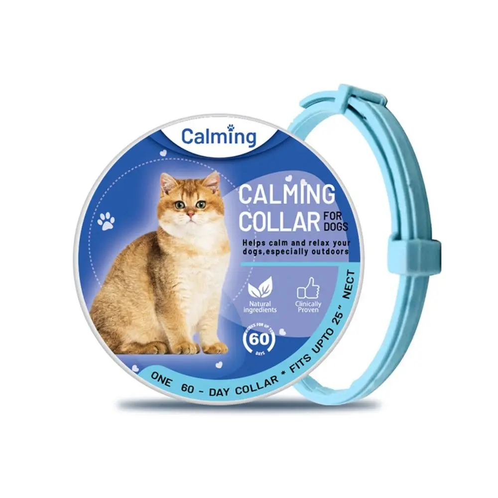 Pet Calming Collar Anxiety Relief Stress Reduction Pacify Soothing
