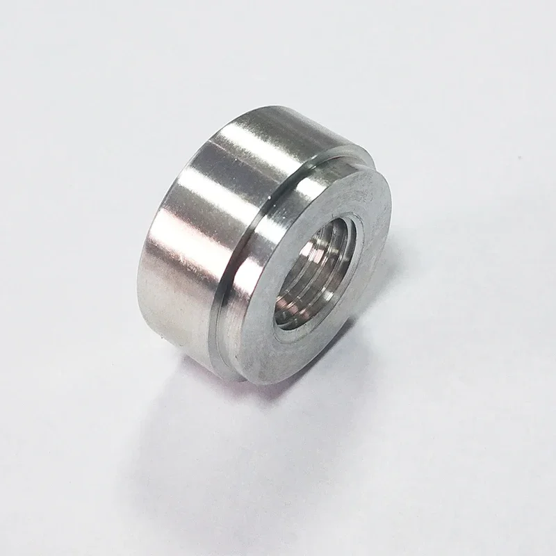 2PC 1/2 3/4 1/4 1/8 3/8 NPT M18X1.5 M16X1.5 M14X1.5Female Thread Weld On Bung Aluminum Female Weld on Fitting Bung Hose Adapter