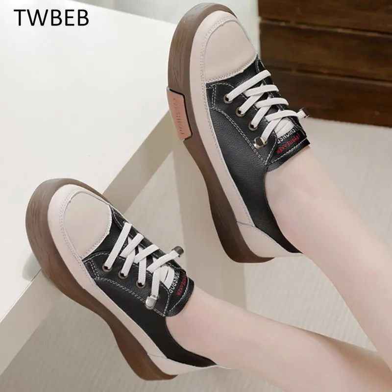 Fashion Korean Women's Low-top Flat Sneakers Non-slip