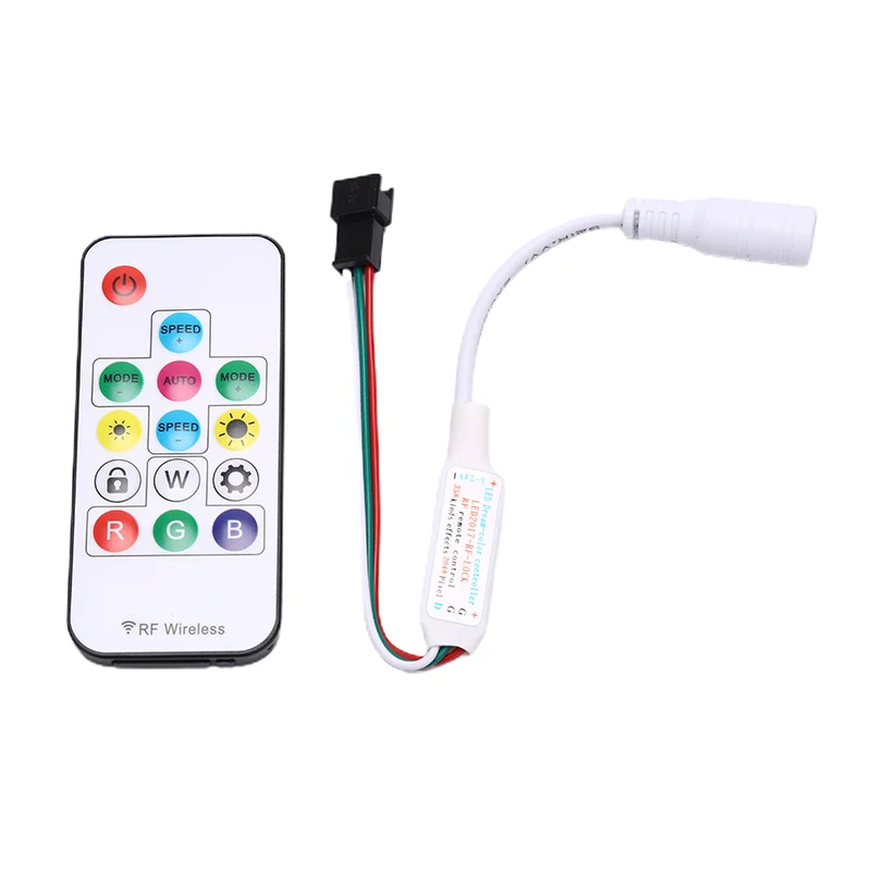 14 Key DC 5 24V RGB Wireless Remote Controller RF LED Controller WS2812 WS2811
