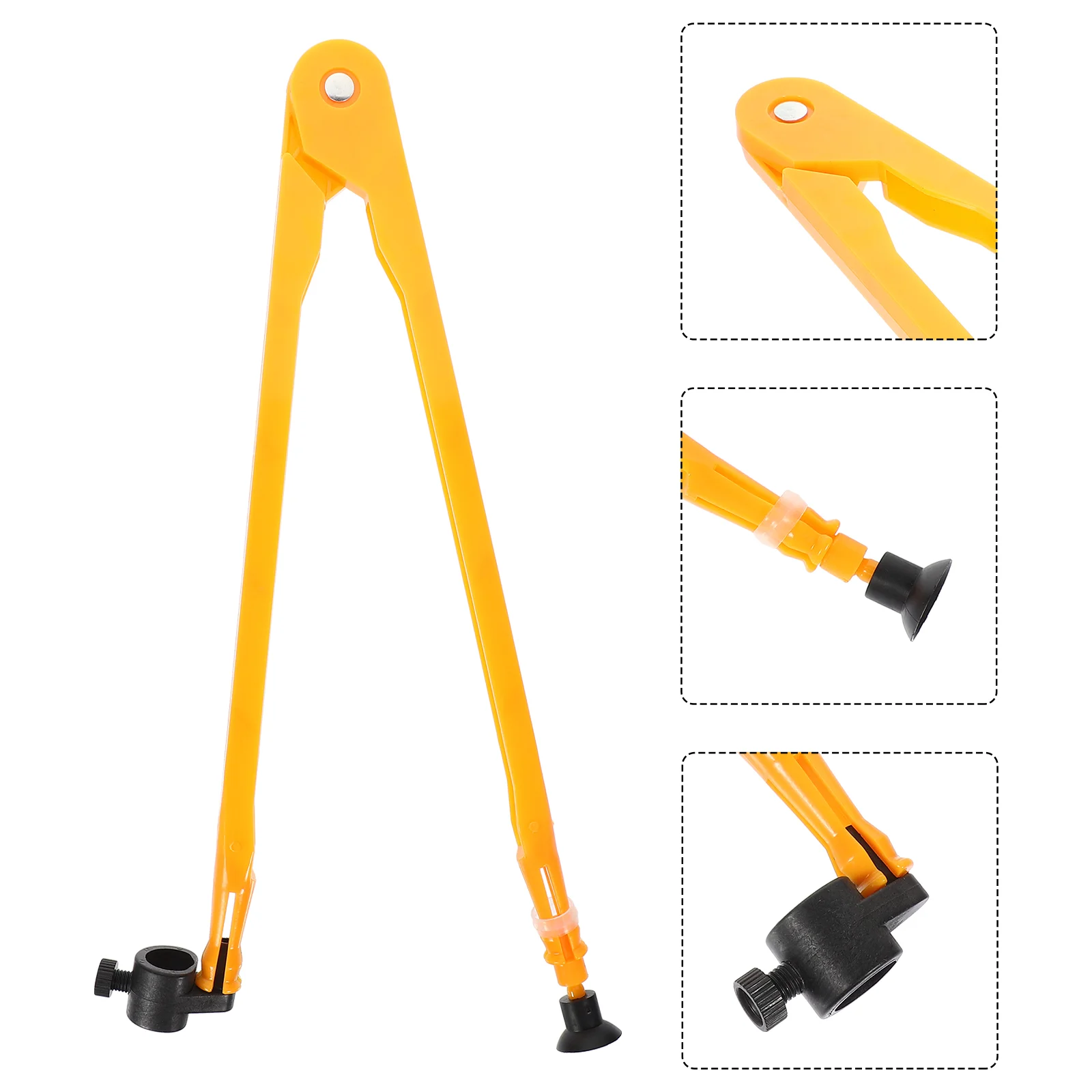 Large Size Plastic Teaching Compass Instrument Drawing Tool School Supplies Adjustable Design Drafting Compasses