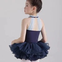 Tutu de Ballet pour filles, tenues de spectacle, Costume de danse, justaucorps de Ballet avec jupe, vêtements de princesse pour enfants, gymnastique 3