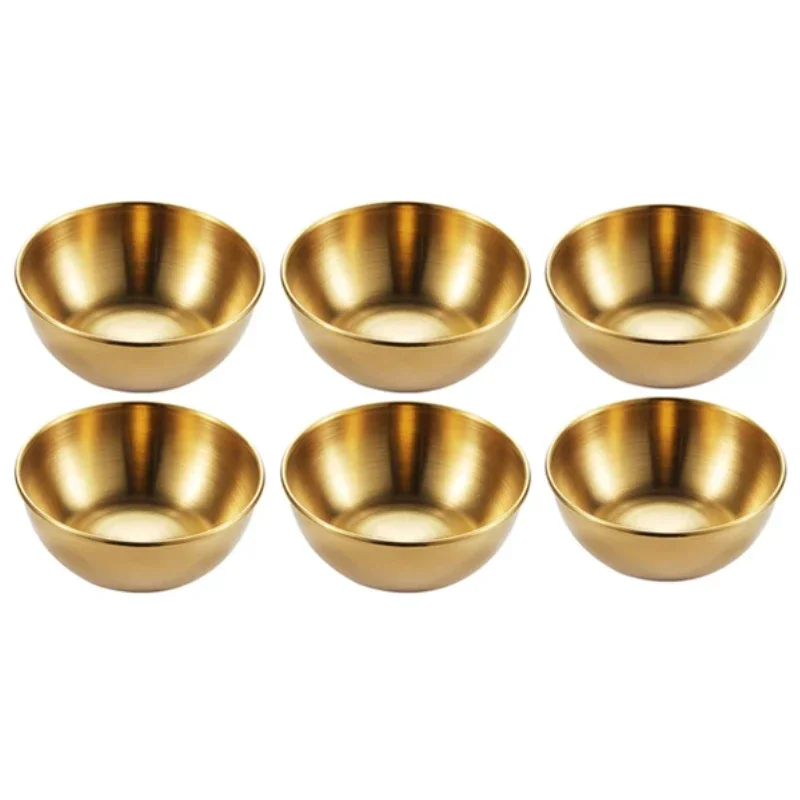 Stainless Steel Sauce and Spice Dishes Set - Specialty Tableware Collection