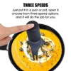 Kitchen tools: automatic triangle mixer, egg beater, food processor, mixer, handheld mixer using 2 pairs of 5 batteries 4