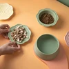 Cat Ceramic Bowl 3 in 1Multifunctional Pet Food Water Snack Plates Bowls Small Dogs Meal Plate and Water Bowl Combination Set 6