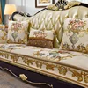 Jacquard Fabric Sofa Cover Home Decorations High-end Anti-slip Cushions Cover Four Season Universal Living Room Sofa Towel Couch 1