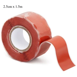 Versatile Waterproof Self - Fusing Silicone Repair Tape - High Temperature & Strong Sealant (Red)