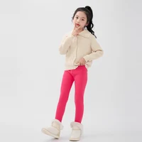 SheeCute pantalons chauds d'hiver pour filles, Leggings doublés en polaire pour enfants de 3 à 11 ans, SCW7101 4