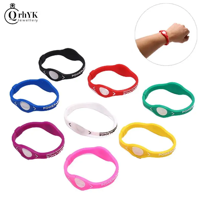 BraceletdeSportenSiliconelamodenergieionngatifcolorthrapie