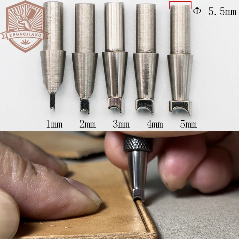 Carving Tool Leather Cutting Tools Leather Tool Leather Craft tools Edge Beader And Double Line for Carving Swivel Knives