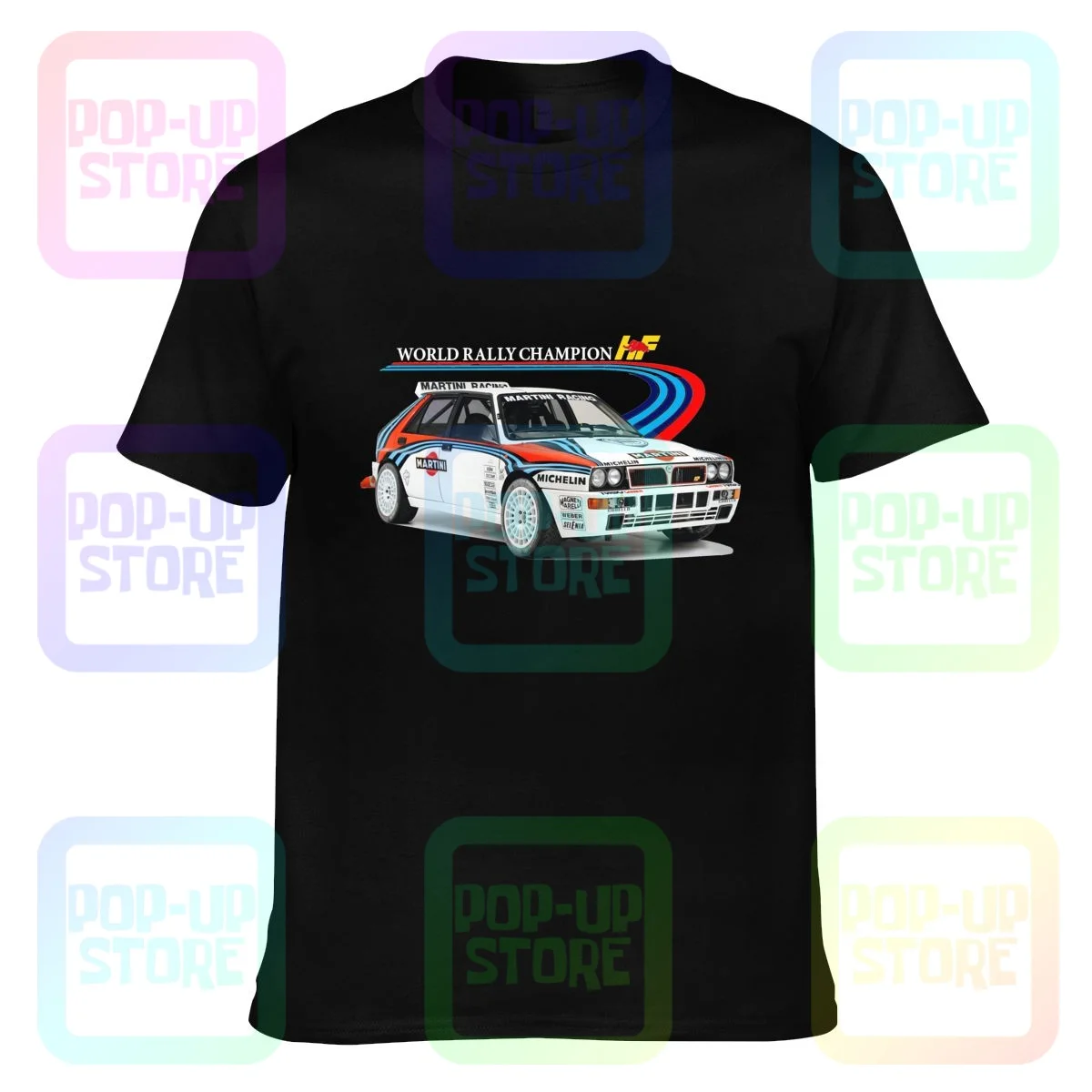 Camiseta de Lancia Delta Evolution Hf Martini Racing Monte Carlo Rally