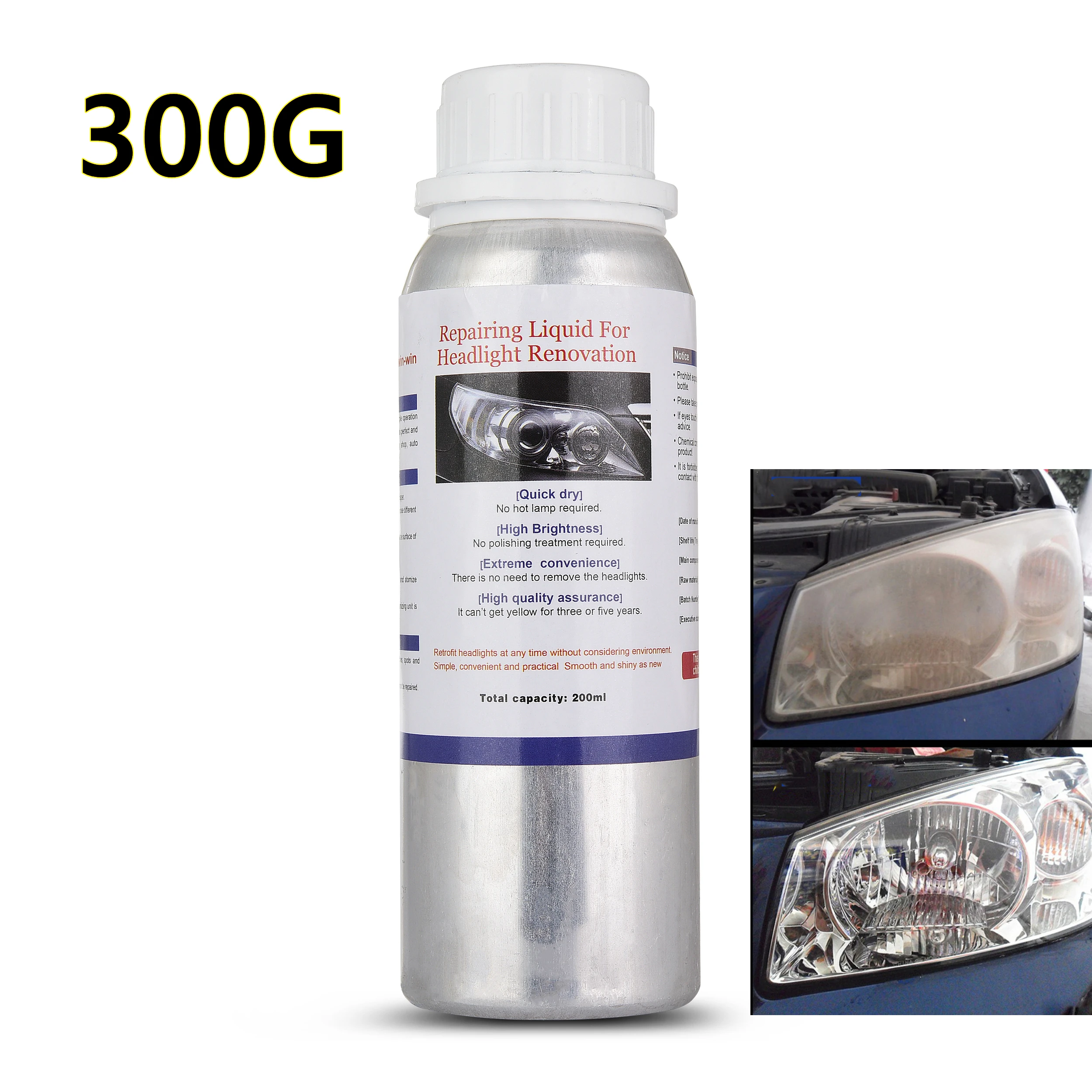 Evaporator Liquid Headlight Car Glass Repair Car Chemicals Headlights