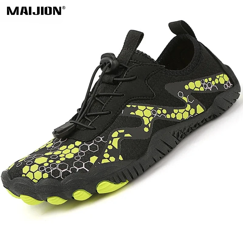 Unisex Barefoot Aqua Shoes Quick-Drying Outdoor Sports Water Sneakers for Beach Swimming Fitness Wading Hiking & Cycling