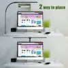 Double Single Head Led Clip Desk Lamp Dimmable Computer Table Lamps Monitor Light Architect Table Lamp for Office Reading Lights 3