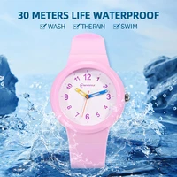 UTHAI CA03 3-12 Year Old Children's Watch Fashion Simple Sports Comfortable Waterproof High Boys Girls Quality Quartz Watches 2