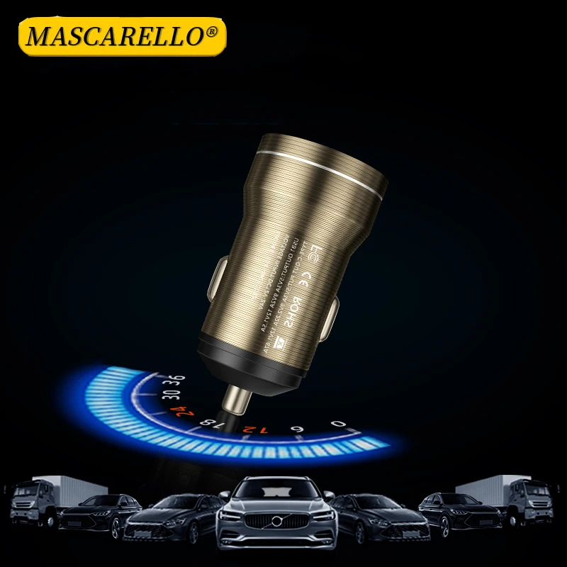 

USB C Car Fast Charger, QC3.0+ Mini Car Cigarette Lighter USB Type C Port Adapter, Charger for iPhone 14/13/ 12/11 Pro and More