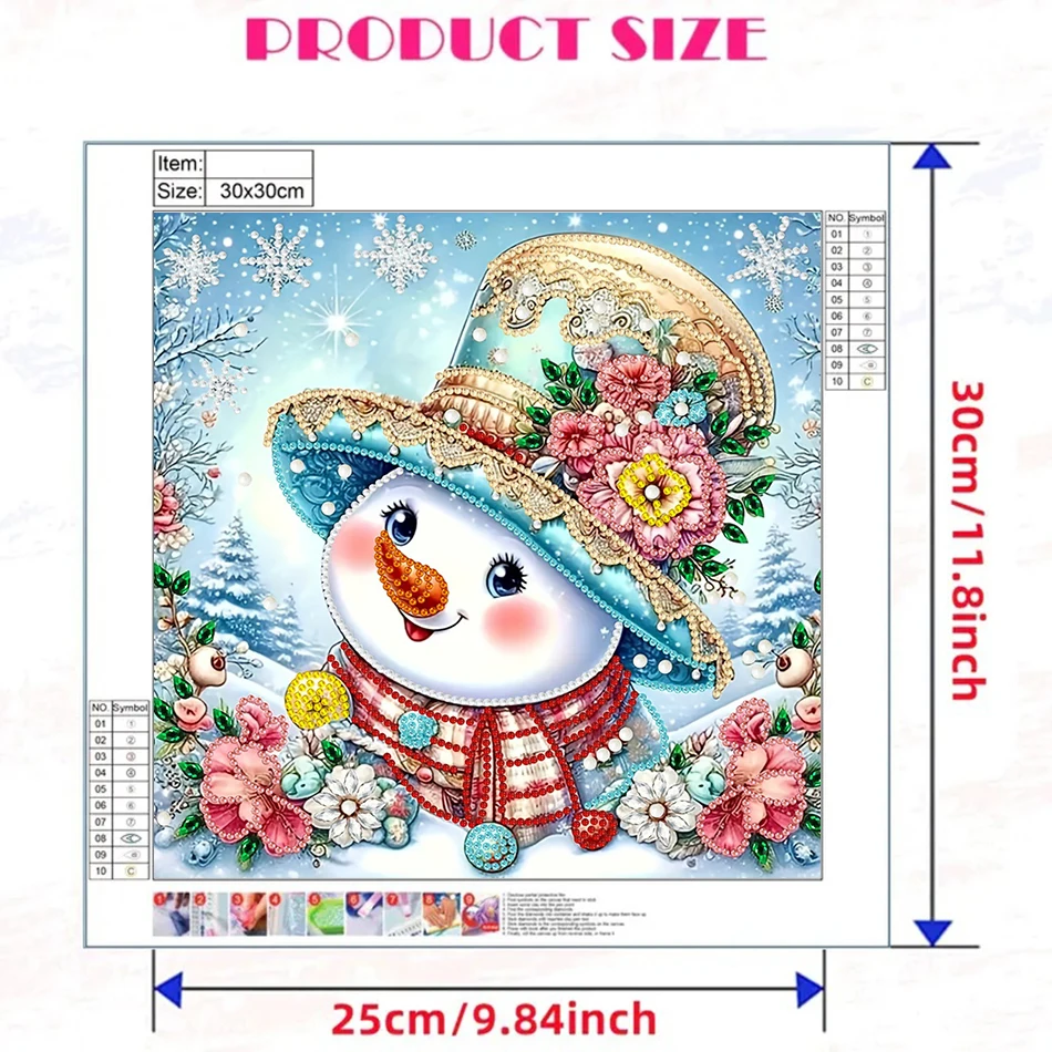 30x30cm 5D DIY Diamond Painting Kit