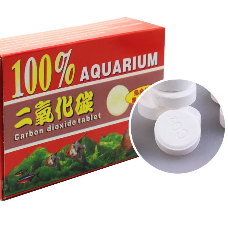 활성 철 망간 물고기 탱크 Co2 수족관 식물 이산화탄소 디퓨저 타블렛과 수족관 수생 식물 뿌리 비료