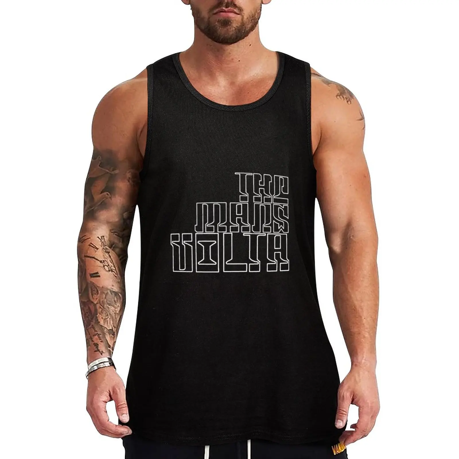 

New The Mars Volta Tank Top clothes for men summer Men's summer vest muscular man Muscle fit