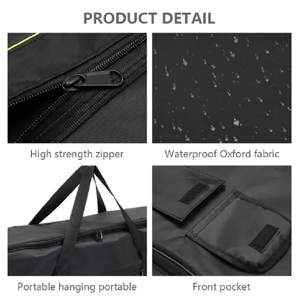 Waterproof Oxford Cloth Electronic Piano Handbag - Thickened Keyboard Carrying Case & Cover