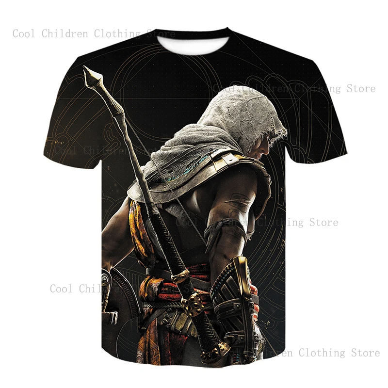 Game Assassin Creed Legends T-shirts 3D Print Men Women Short sleeve O-neck Tshirts Hip Hop streetwear Fashion Casual Top Tee 4