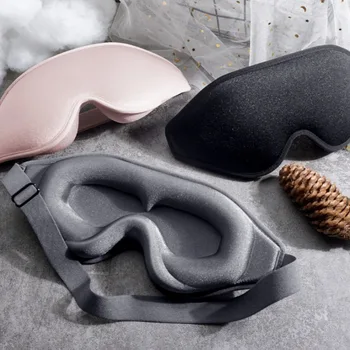 Maschera per dormire 3D Memory Foam Block Out Maschera per dormire leggera Ombretto Benda per occhi Maschera per il sonno Maschera per il sonno Maschera per il viso Benda sull'occhio 1