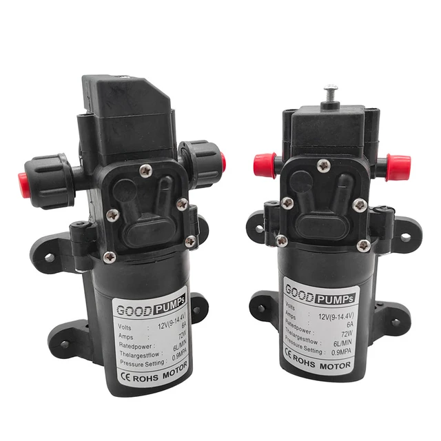 Diaphragm pump 007 | 32,5 l/min | -780 mbar | 12V | oil less