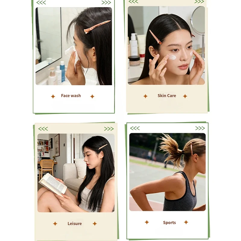 Professional Alligator Hair Clips for Styling & Sectioning | Perfect Gift for Women - 12 Pack