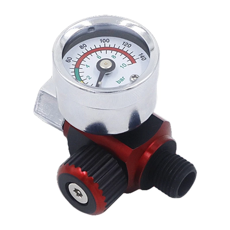 High pressure Air Flow Regulator with Gauge Oil water Separator Paint