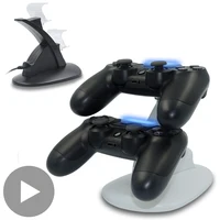 Charger Support for Sony PS Playstation Play Station Dualshock Handle 4 PS4 Slim Pro Stand Controller Gamepad Control Accesorios