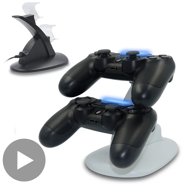 Charger Support for Sony PS Playstation Play Station Dualshock Handle 4 PS4 Slim Pro Stand Controller Gamepad Control Accesorios