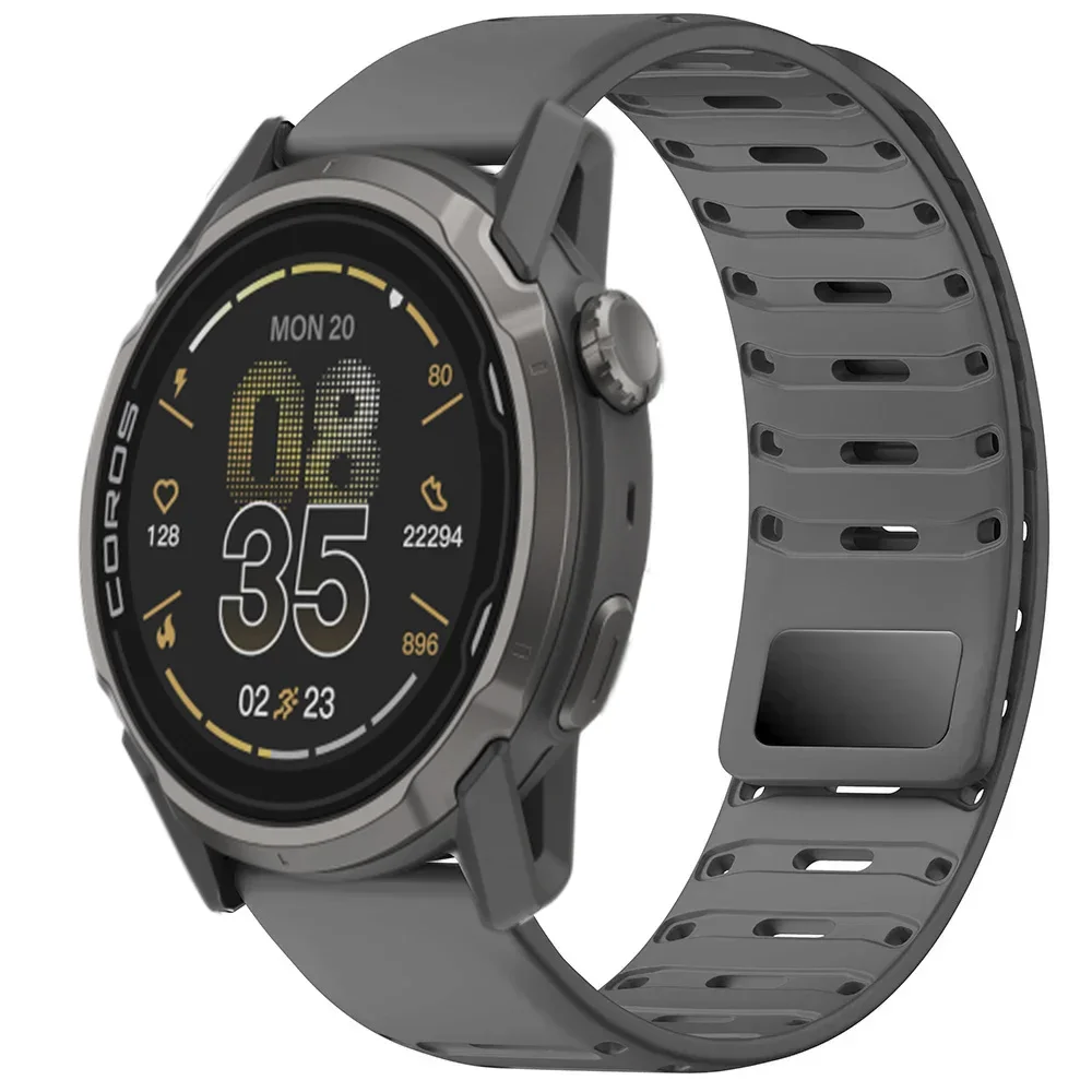 22mm Magnetic Buckle Silicone Watch Band - Versatile Wristband with Upgraded Design