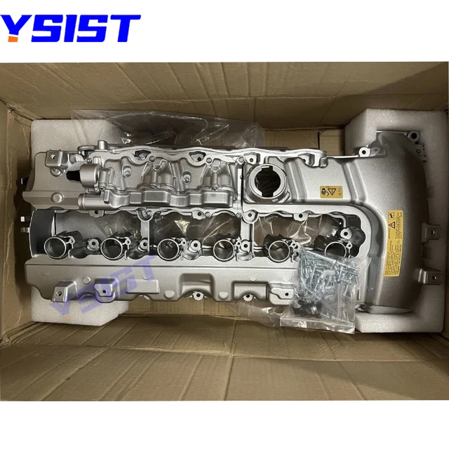 ECS Tuning N54 アルミヘッドカバー Bremmen Parts - 11127565284M - Valve Cover - Aluminum