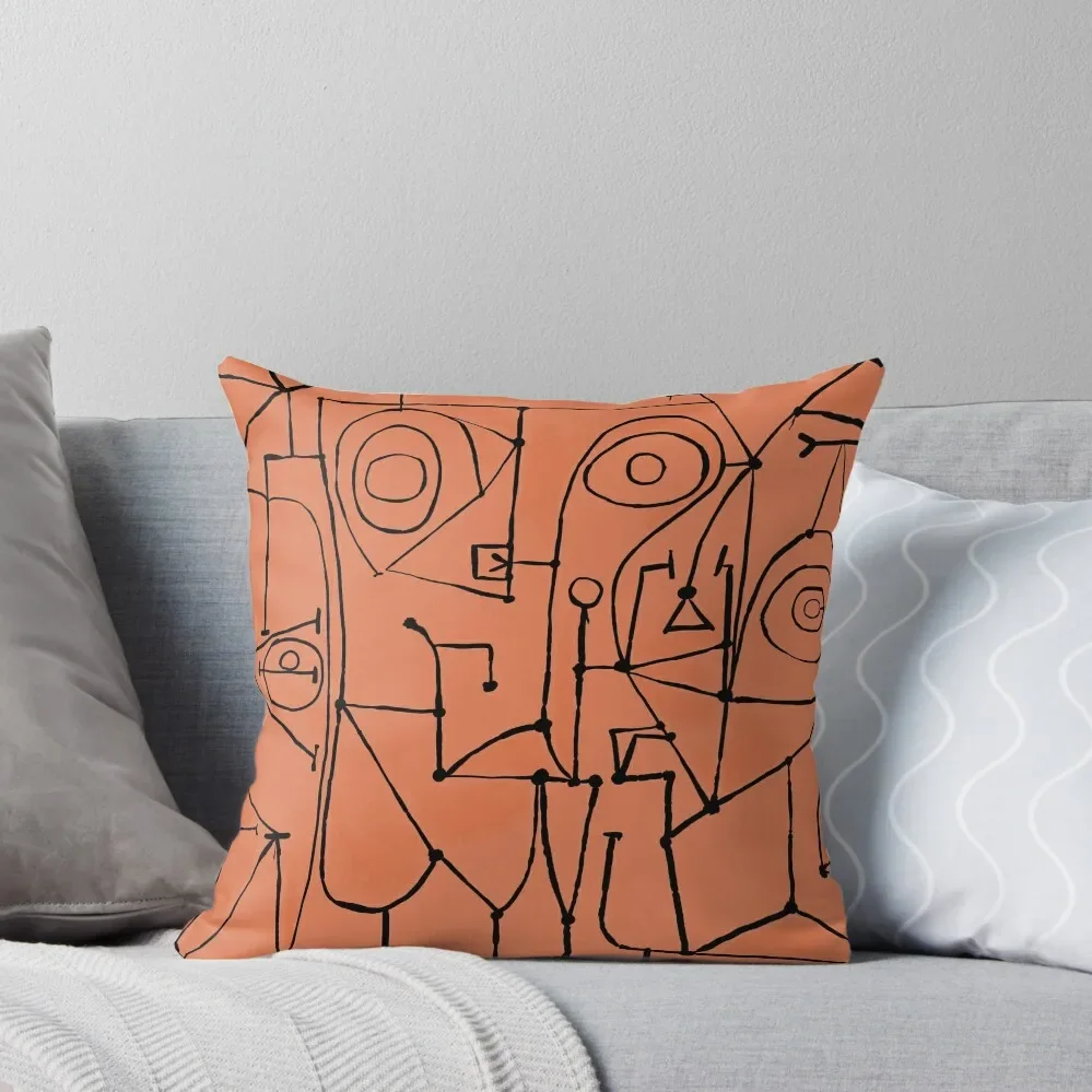 

Cubist Lines #1 Throw Pillow