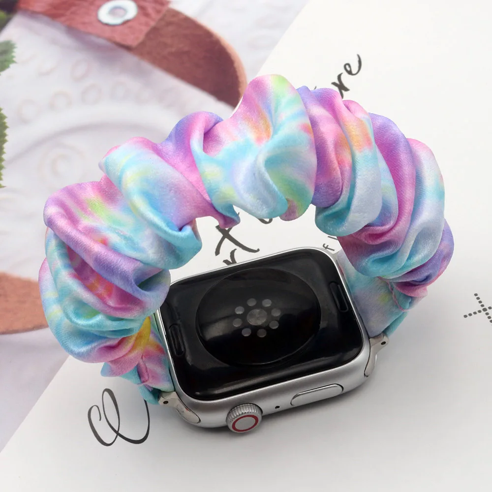Versatile Elastic Scrunchie Bracelet Band