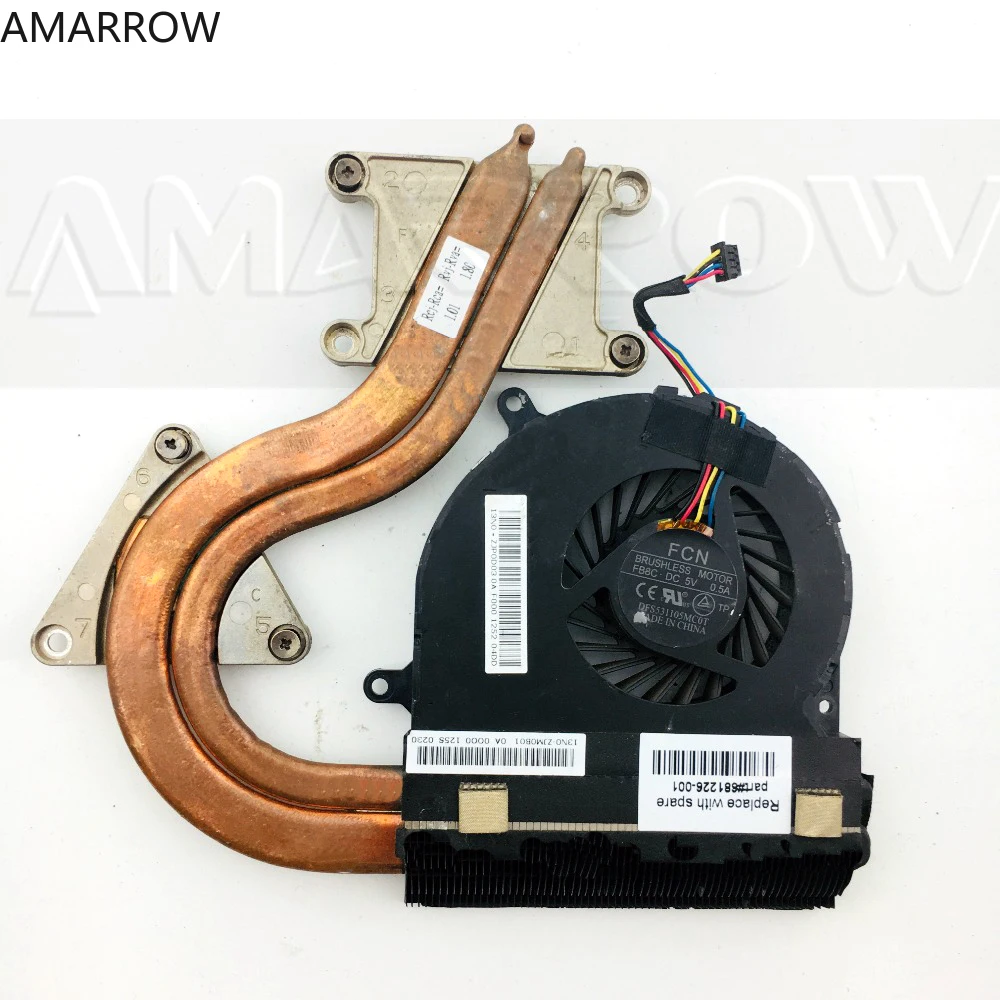 Original Laptop Heatsink Cooling Fan For Hp Dv45000 Dv4 Cpu Heatsink