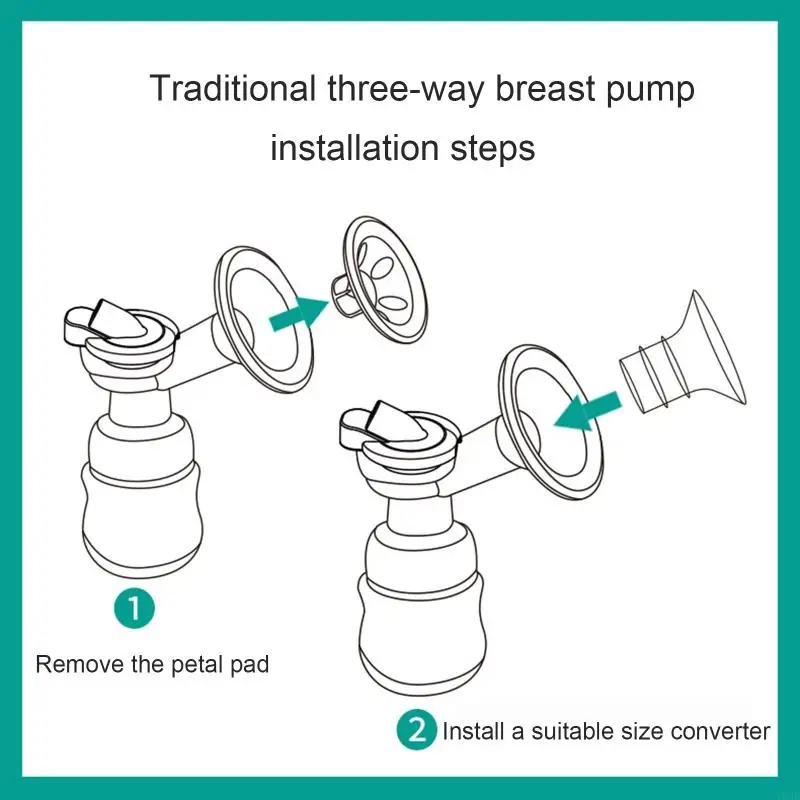 103D Flange Insert for Most Handsfree Bra Size Converter Set of 3 or 1pc
