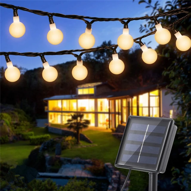 String Lights Camping Lamp Outdoor Crystal Globe Lights Waterproof USB  Powered Patio Light for Camping Tent - AliExpress