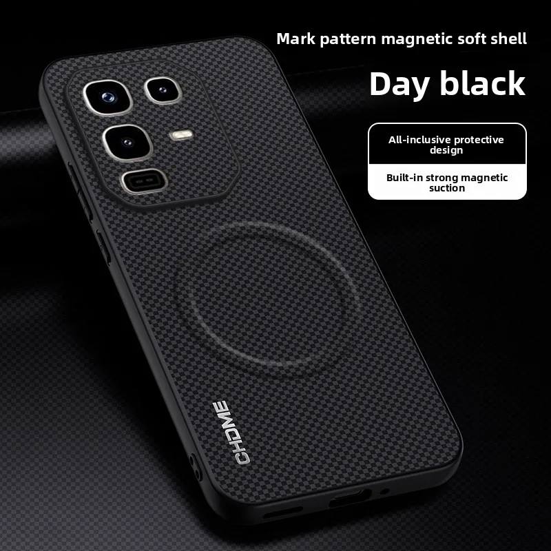 Luxury Magnetic Carbon Shockproof Phone Case Cover