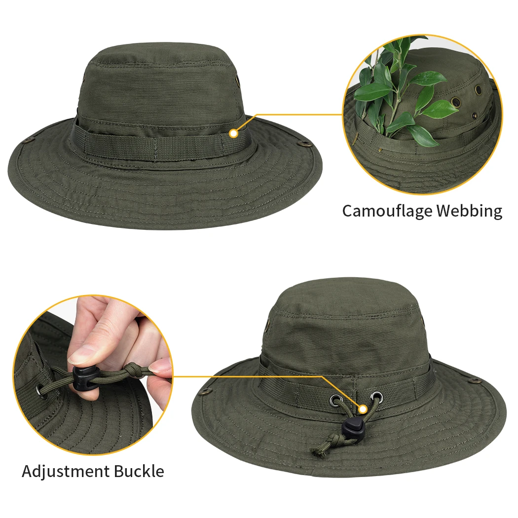 Tactical Boonie Hat IDOGEAR Tactical Boinne Hat MOLLE Commander Camouflage Cap Adjustable 3620 camouflage hat tactical boonie hat tactical hat