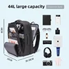 Fenruien 44L Waterproof Backpacks  Large Capacity Business Men Backpack Fit 15.6 Inch Laptop Travel Backpack 2