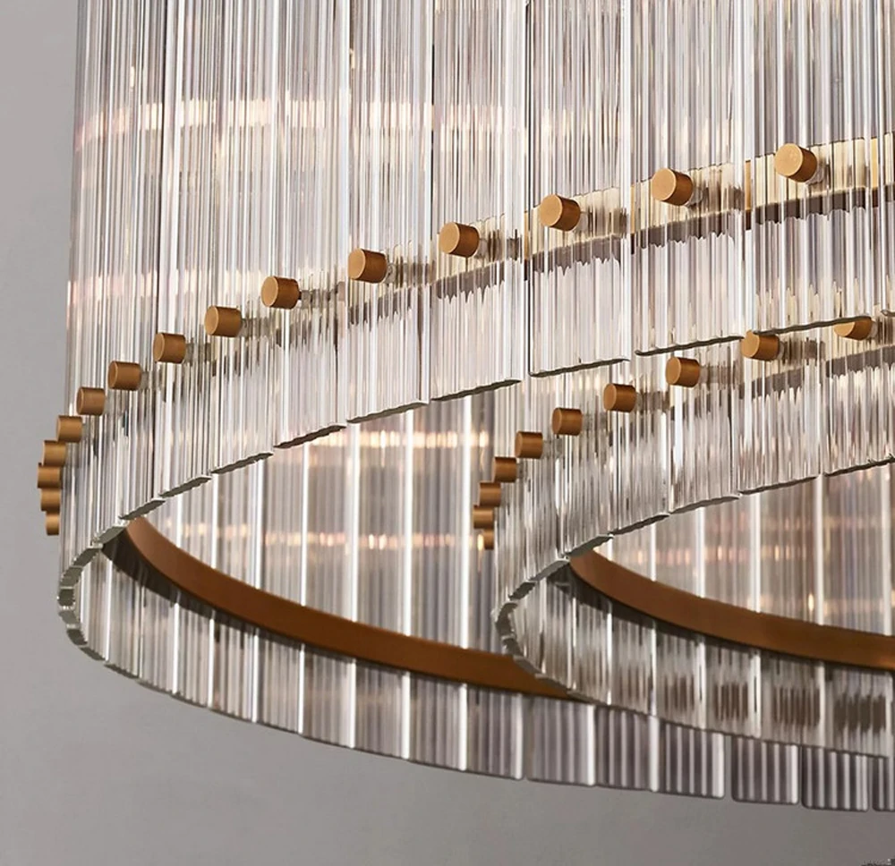 Retro American Ceiling LED Chandelier Lighting