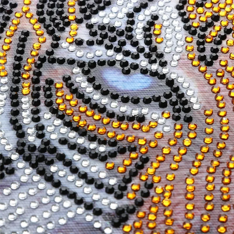 Animal Diamond Embroidery 5D DIY Diamond Painting Tigers Cross Stitch Partial Special Shaped Drill Rhinestone Home Deocr