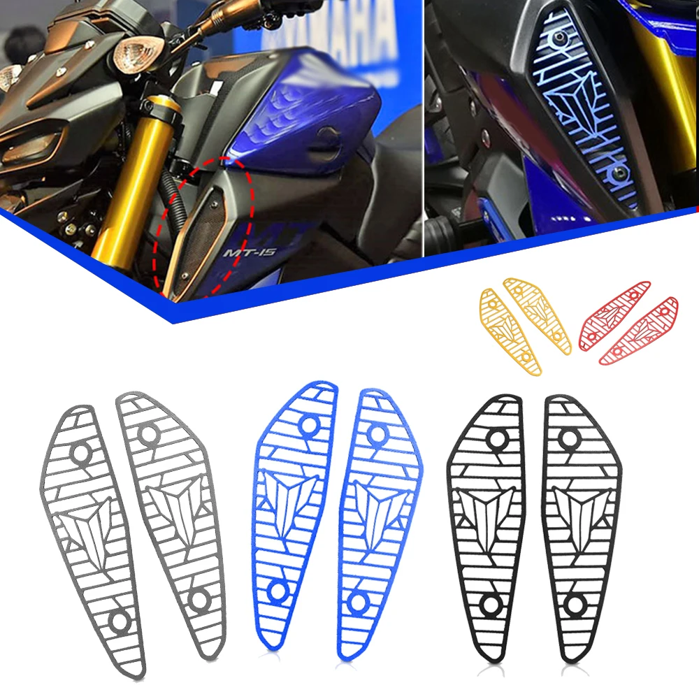 

Крышка воздухозаборника MT 15, протектор кулера для Yamaha MT-15 mt15 2018-2020 2019, аксессуары для мотоциклов, защита воздухозаборника, CNC, алюминий