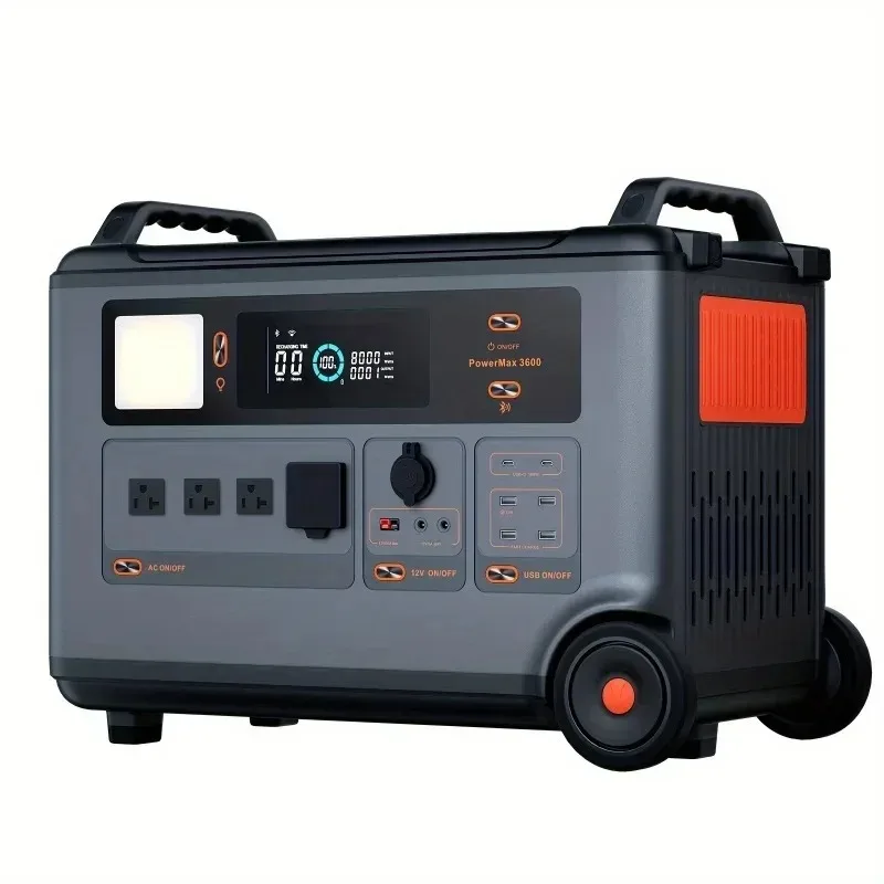 PowerMax 3600 Portable Power Station, 3600Wh 2