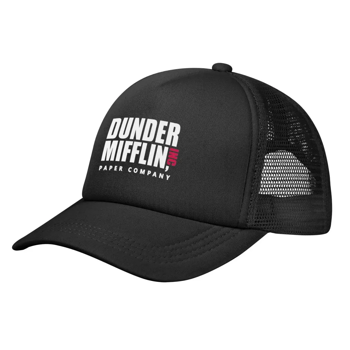 

Британская сетчатая бейсболка Dunder Mifflin, кепки от солнца, офисные Кепки из бумаги, регулируемые Снэпбэк кепки, летние кепки для грузовиков
