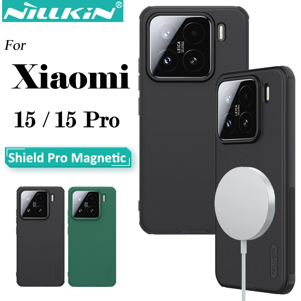 Nillkin For Xiaomi 15 Mi 15 Pro Magnetic Super Frosted Shield Pro