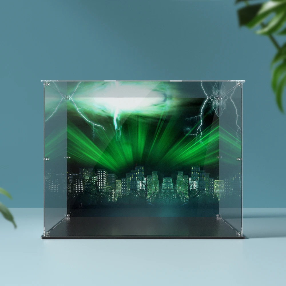 Acrylic Display Box for Lego Brick 75827 Firehouse Headquarters Dustproof Clear Display Case (Lego Set not Included） 5
