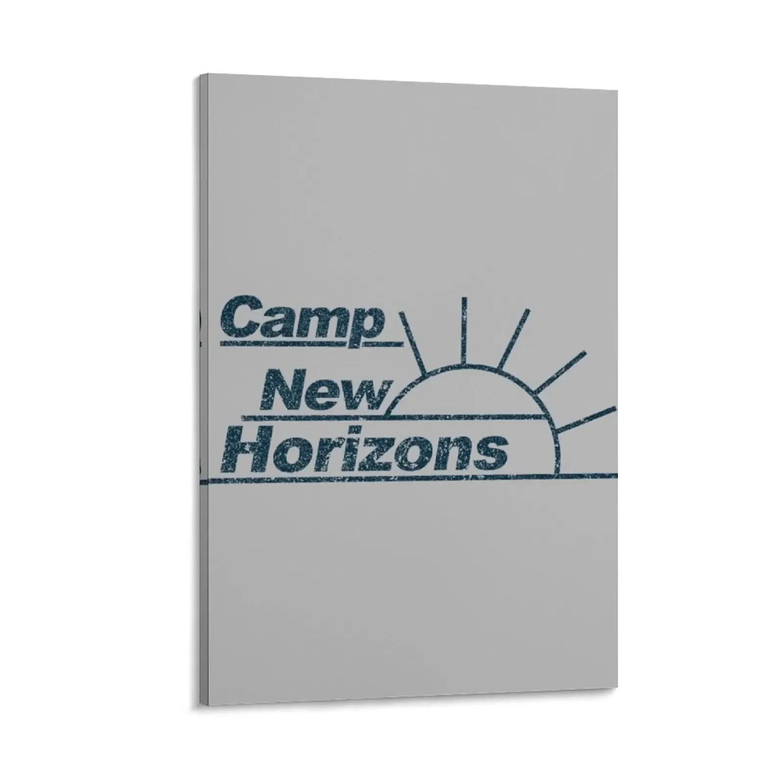Camp New Horizons - Vintage/Distressed (Sleepway Camp 3) Canvas Painting Poster Mural Room Decorations For Men